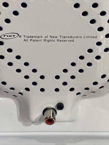 PAR DE Altavoces de Escritorio NXT de Metal de Estantería de Panel Plano de 9" X 5.5” PROBADOS - Imagen 6 de 11