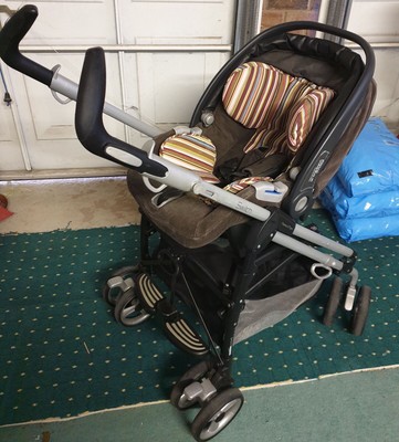 Papas pram, carry cot and car seat 