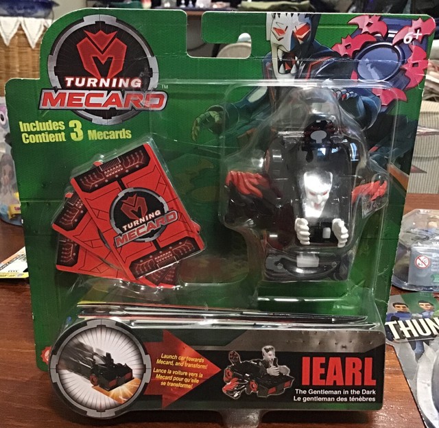 Turning Mecard IEARL The Gentleman in the Dark Black Mattel Transformer Toy New