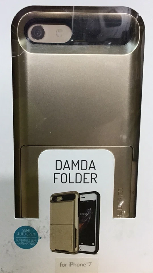 VRS дизайн iPhone Damda папка бумажник чехол карты хранения держит до 5 карт - Изображение 2 из 4