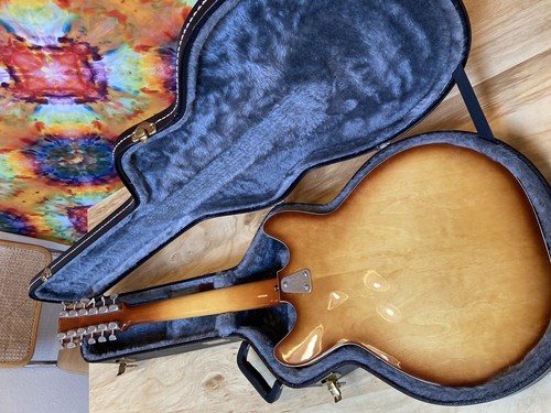 Hagstrom Viking 1967 Vintage Electric Guitar Semi hollow Rare - Picture 5 of 17
