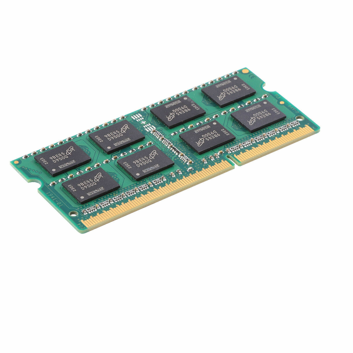 Kit RAM 8 Go Crucial DDR3 1600 MHz – 2x 4 Go SODIMM – Pour PC Portable