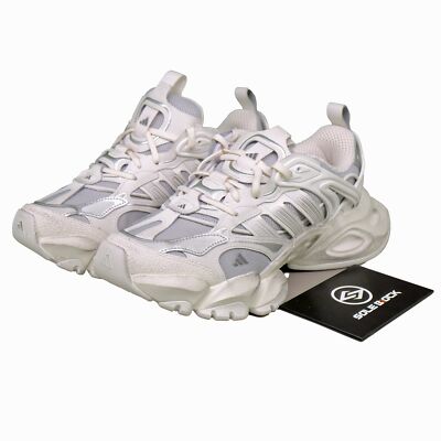 靴 adidas XLG RUNNER DELUXE js1588 Adidas XLG RUNNER DELUXE Running Shoes White Silver JS1588 Unisex