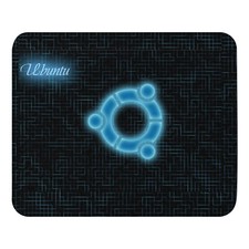UBUNTU Linux Mouse Pad For Real Geeks Only No Windows Allowed 9.5" x 7.75"