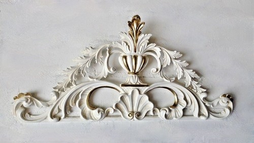Wanddeko Wandrelief Barock 77x36 Wanddekoration Antik Türdekoration/bogen - Bild 26 von 26