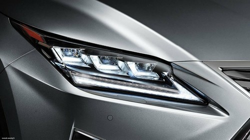 per LEXUS RX 15 - 19 Faro Faro Proiettore Vetro Lente Lato Destro + Manuale - Foto 4 di 4