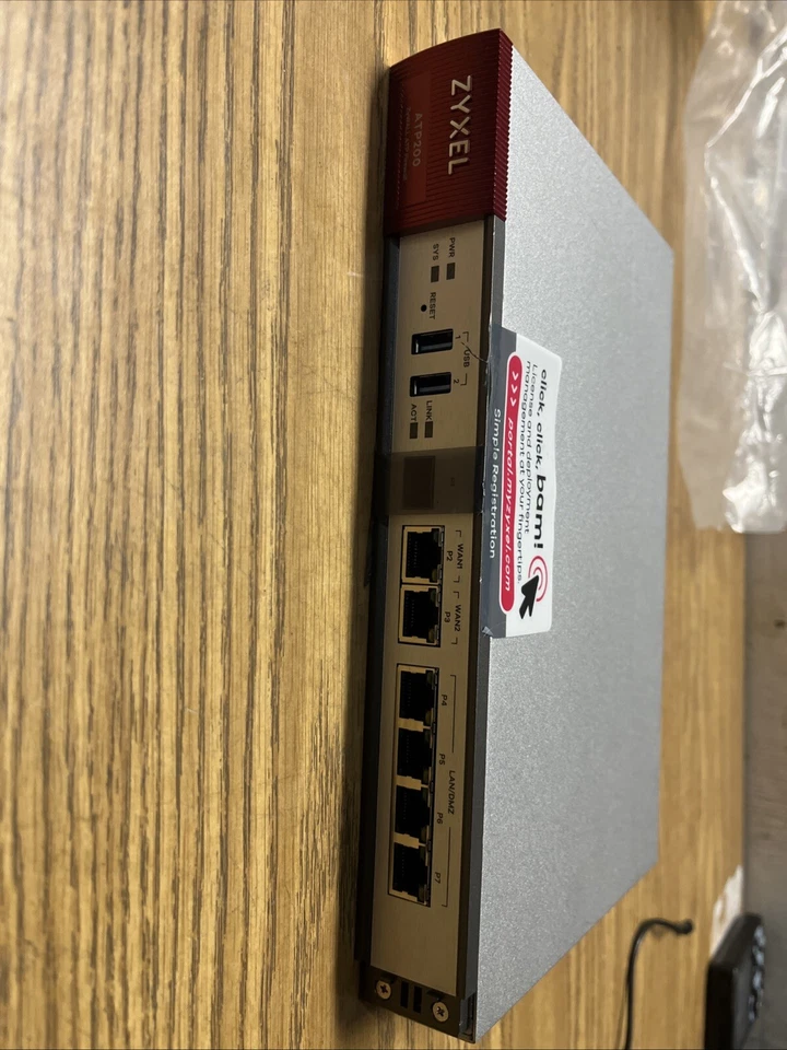 Hardware de firewall ZYXEL ATP200 Foto 2 de 4