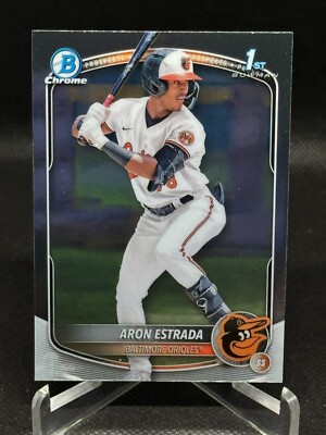  2025 Bowman Baseball CHROME 1st Prospects Complete Your Set - You Pick Player
