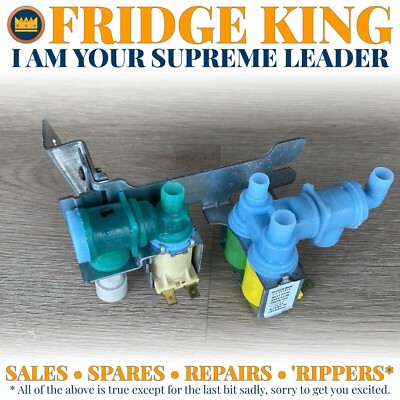 1448731 Westinghouse fridge freezer solenoid triple water valve WSE6070 WSE6970