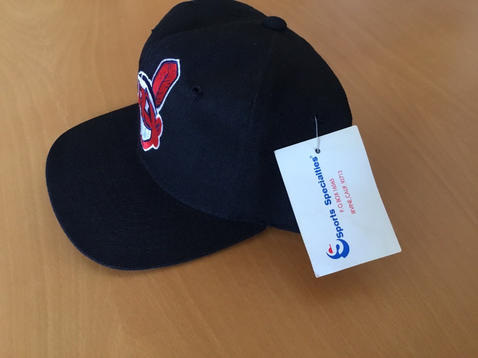 Cap Sports Specialties Cleveland Indians MLB Side Logo Snapback Hat
