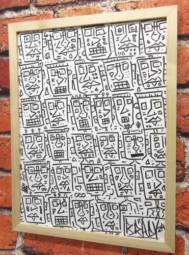 QUADRO/DISEGNO ACQUERELLO 12x16 ORIGINALE FIRMATO. TELAIO IN LEGNO. BRADY 2024 - Foto 3 di 9