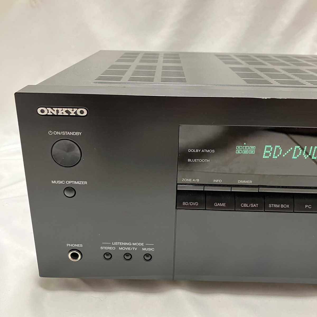 Onkyo TX-SR393 5.2 Channel AV Receiver Used No Remote 889951001430