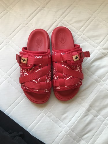 VISVIM CHRISTO RED BANDANA SZ M ASAP ROCKY | eBay