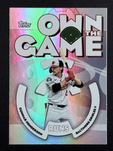 GUNNAR HENDERSON 2024 Topps Archives Own The Game #06OTG-7 Baltimore Orioles - Picture 1 of 2