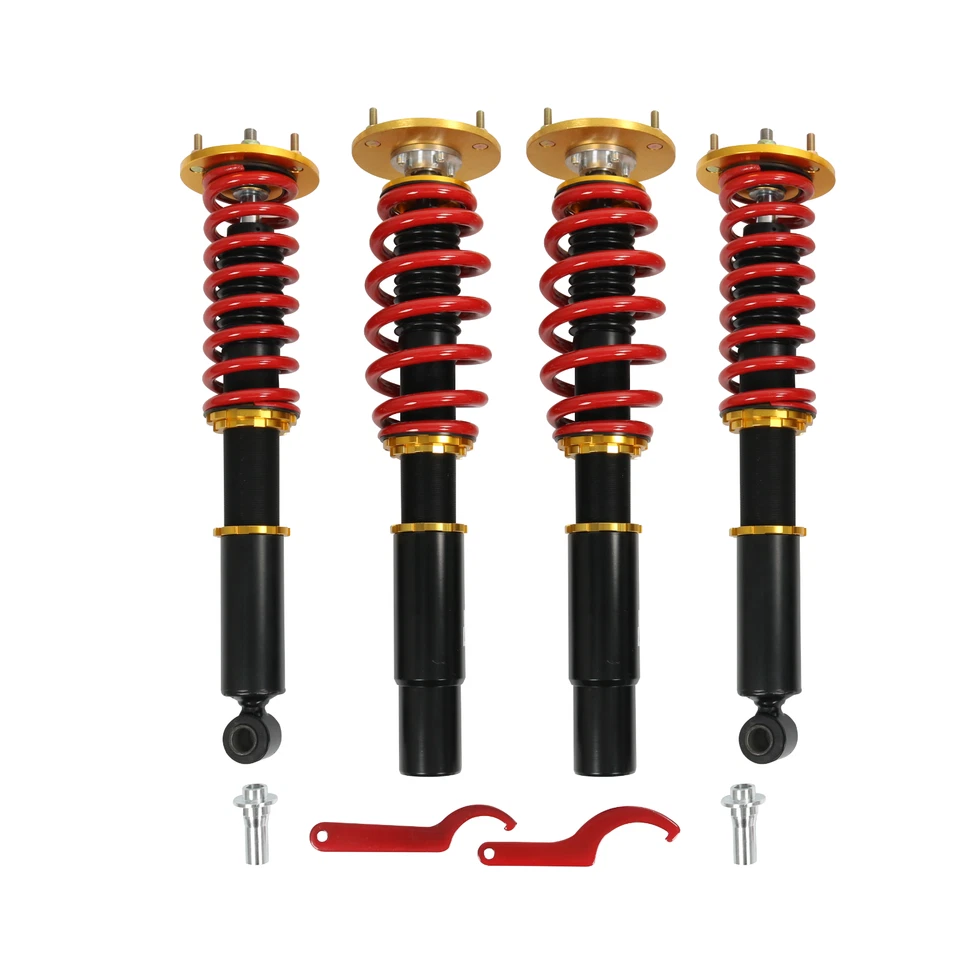 For 2004-2010 BMW 525i 528i 530i 535i 5 Series E60 Adj. Height Coilovers Shock - Image 2 of 4