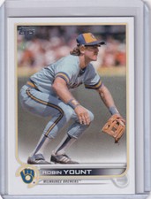 Robin Yount 2022 Topps Update Photo Variation Milwaukee Brewers #US19 $1.50 SHIP
