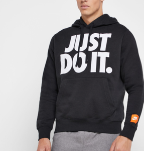 just do it pullover hoodie