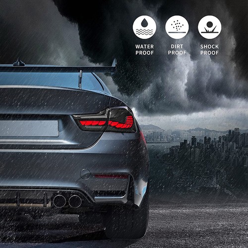 OLED Tail Lights For 2014-2020 BMW 4-series M4 F32 F33 F36 F82 F83 w/Animation - Foto 10 di 16