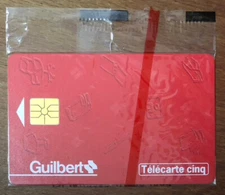 TELECARTE 5U GUILBERT RÉF PHONECOTE Gn160 PHONE CARD SCHEDA CARTE CARTA TARJETA