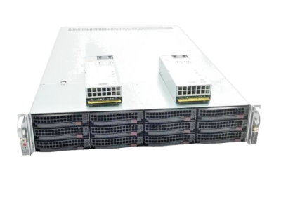 2U 12 Bay SAS3 SuperMicro Server 6028U-TR4T+ W/ X10DRU-i+ Barebone