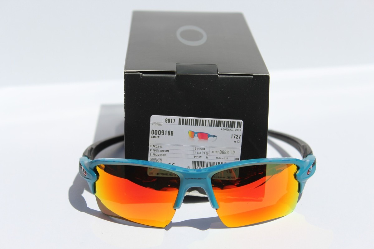 OAKLEY Flak 2.0 XL Sunglasses Matte Balsam/Prizm Ruby NEW OAKLEY Flak 2.0 XL Sunglasses Matte Balsam/Prizm Ruby NEW