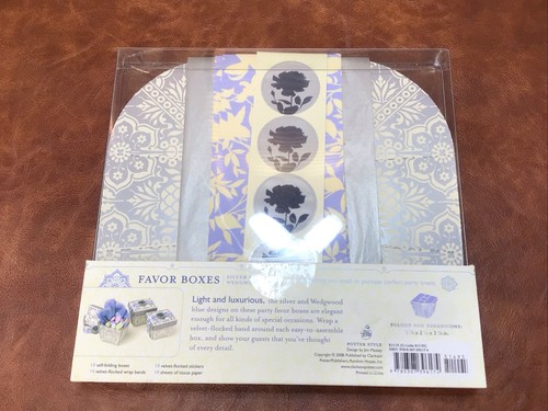 Potter Style Favor Party Treat Boxes Self Folding Light & Luxurious 10 Pack NEW - Picture 4 of 6