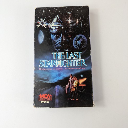 The Last Starfighter VHS 1984 Retro Sci-Fi Film Classic Vintage Movie Tape MCA
