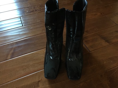 HFGI Women's Black Boots size 7 - 第 2/7 張圖片
