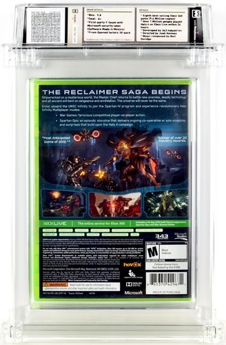 Halo 4 Mint 9.8!! X Box 360 - Picture 2 of 2