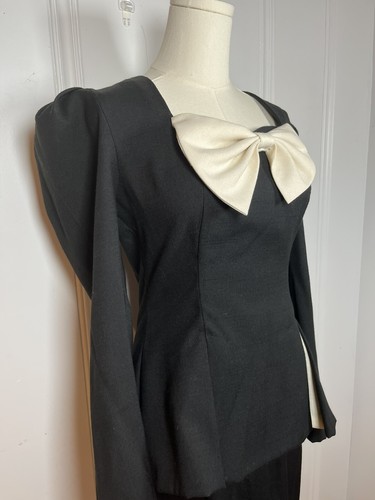Top e gonna vintage Go Vicki anni 80 set due pezzi DETTAGLIO FIOCCO taglia 9/10 SPEDIZIONE VELOCE - Foto 5 di 14