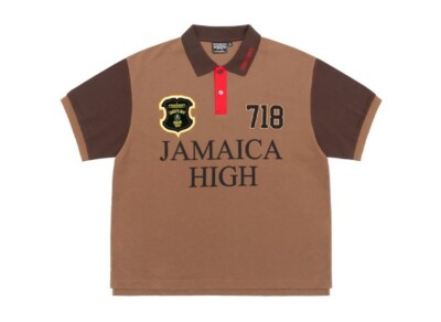 Stussy x Denim Tears Pique Polo Brown Sizes S-XXL New | eBay
