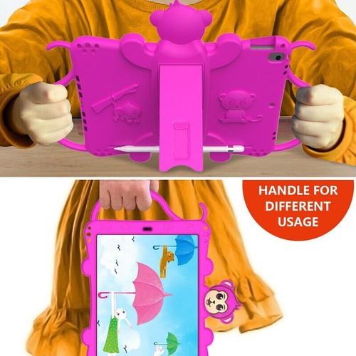 For iPad 10.2 8th 7th Gen Air3 Mini 5 Tough Kids Shockproof EVA Stand Case Cover - Picture 205 of 212
