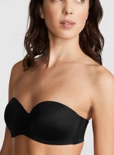 PINK Wear Everywhere 32D Multi Way Strapless Push Up Bra *MISSING STRAPS