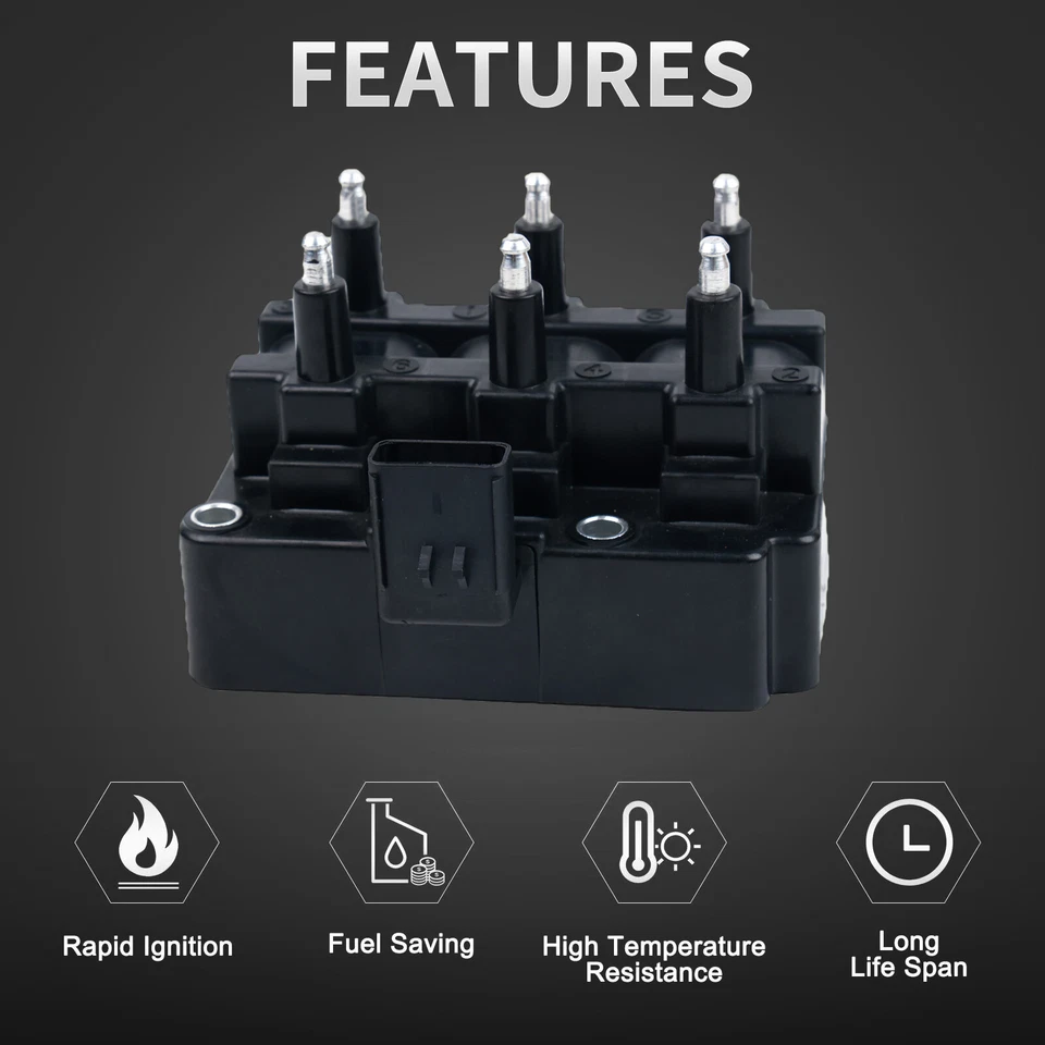 OEM Ignition Coil for Chrysler Town Country Dodge Caravan Plymouth Grand Voyager Foto 2 de 4