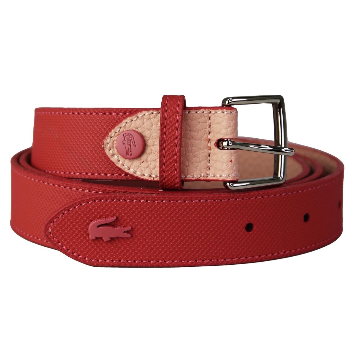Lacoste Adjustable Reversible Pink Womens Belt RC1685 A64
