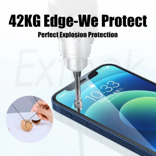 1~4x Tempered Glass Screen Protector For iPhone16 15 14 13 12 Pro Max Mini Plus - Picture 7 of 12