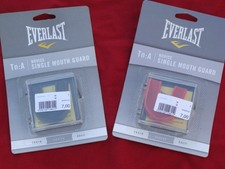 Paradenti singolo Everlast Taglia unica Sacco Box, Kick Boxe, MMA, Rugby, calcio