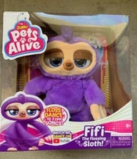 NEW**Pets Alive Fifi the Flossing Sloth Battery-Powered Robotic Toy by ZURU