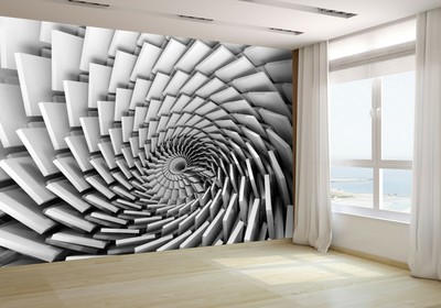3d Render of Colorful Wallpaper Mural Photo 30118897 premium paper