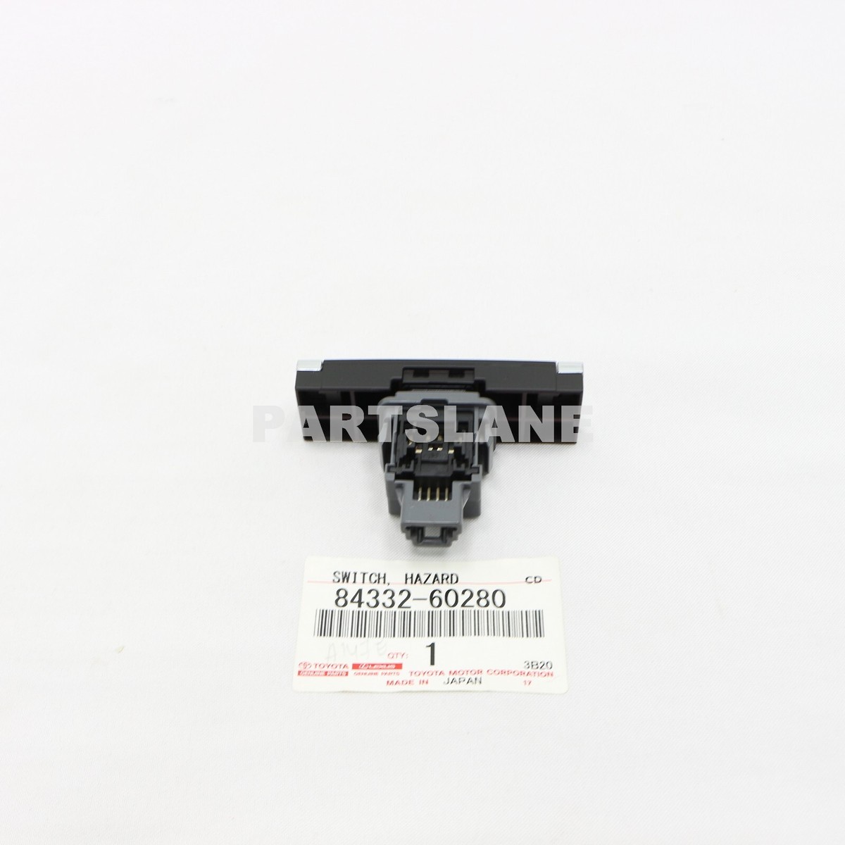 84332-60280 Toyota OEM Genuine SWITCH ASSY, HAZARD WARNING