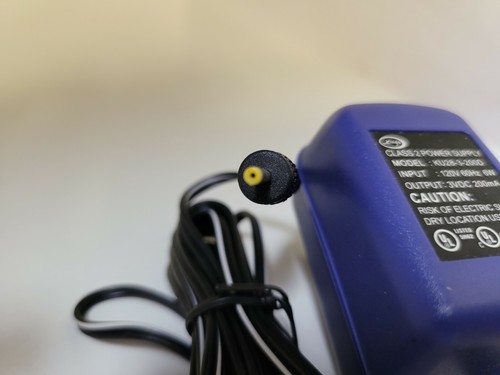 Purple/indigo 3VDC 200 mA AC Power Adapter for Nintendo Gameboy Color system S26 - Picture 3 of 5
