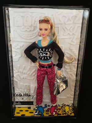 barbie x keith haring doll