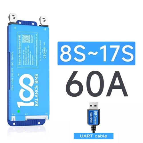 100 BALANCE BMS 4S-24S 40A-200A Smart Active Balance BT Lifepo4/ Li-ion/LTO lot - Picture 33 of 40