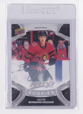 2021-22 UD MVP SILVER SCRIPT ROOKIE SP JACOB BERNARD-DOCKER #232 OTTAWA SENATORS