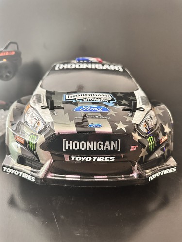 HPI KEN BLOCK WR8 FLUX GYMKHANA DUBAI Ford Fiesta RALLY 1/8 NEW NEVER RUN Rare - Picture 8 of 18