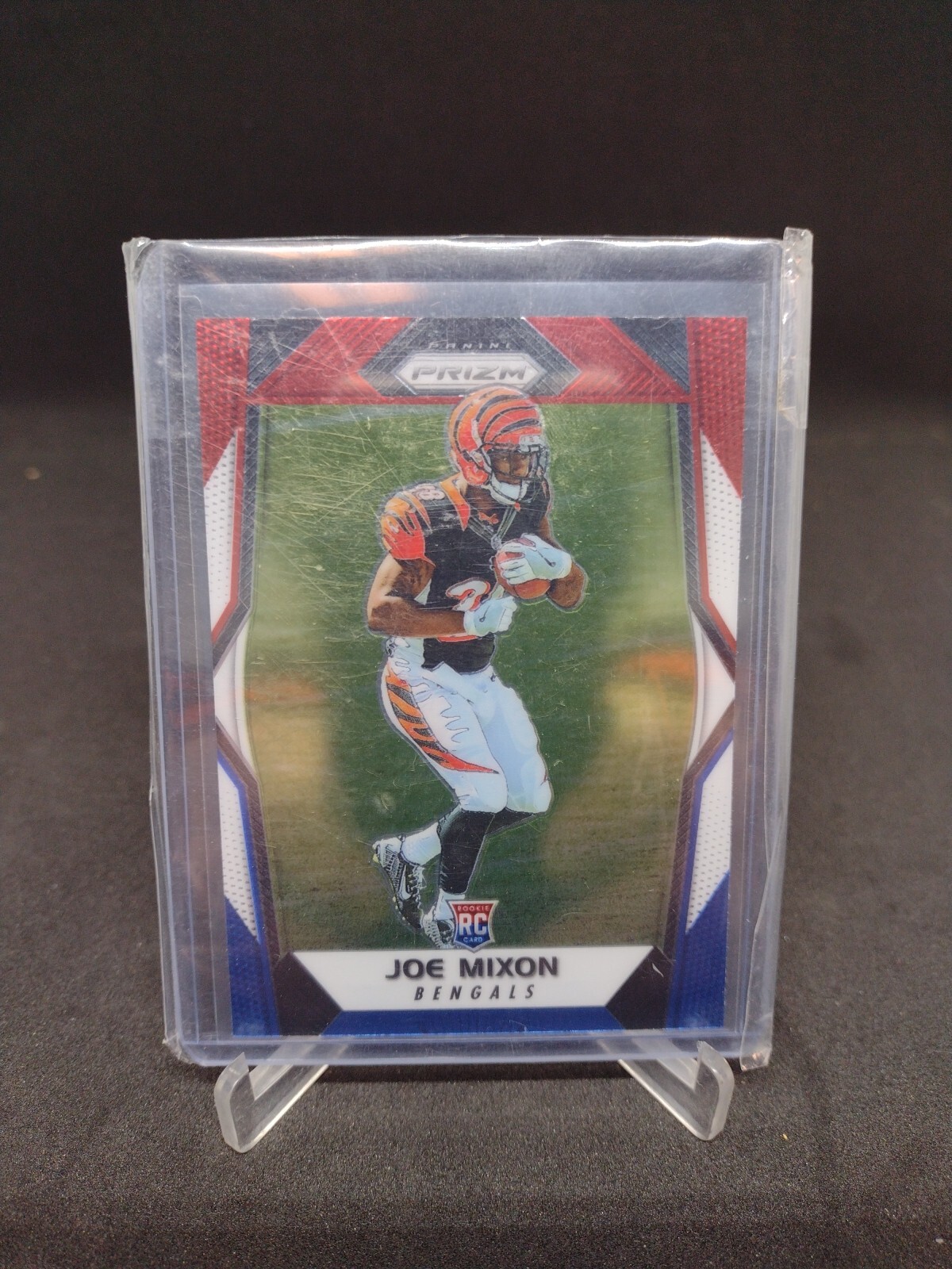 2017 Prizm Football Joe Mixon Red White Blue Rc #261