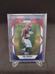 2017  Prizm Football Joe Mixon Red White Blue Rc #261