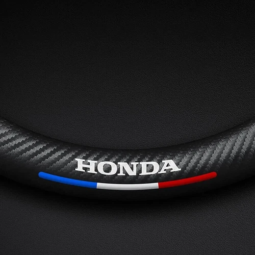 15'' 38cm Steering Wheel Cover Fit for Honda Civic/Accord/CR-V All Model Leather - Bild 4 von 20