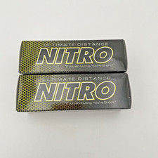 Nitro Golf Balls Ultimate Distance 6 Golf Balls Yellow New 2 Packs