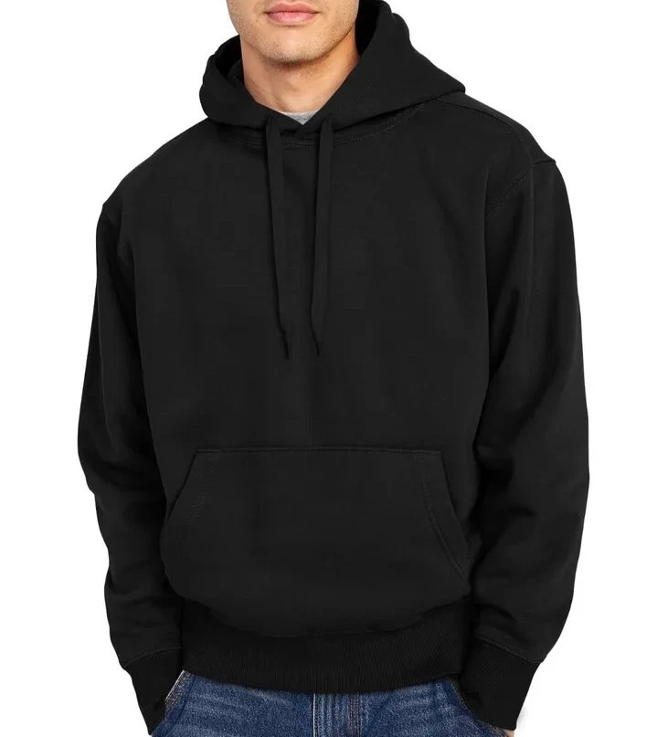 Men's Black Ultimate Hoodie Sweatshirt Fleece Everyday Essential Pullover S-5XL
Opens in a new windo